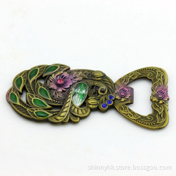 100% Handmade Enamel Metal Bottle Opener With Magnet